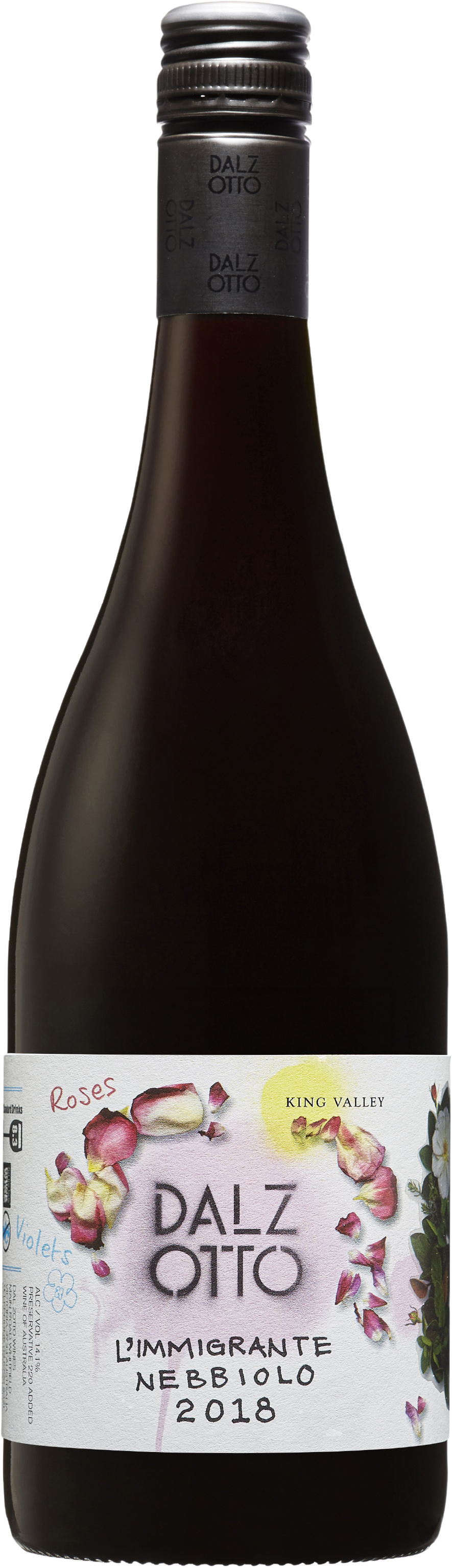 Dal Zotto Wines L'Immigrante Nebbiolo 2018